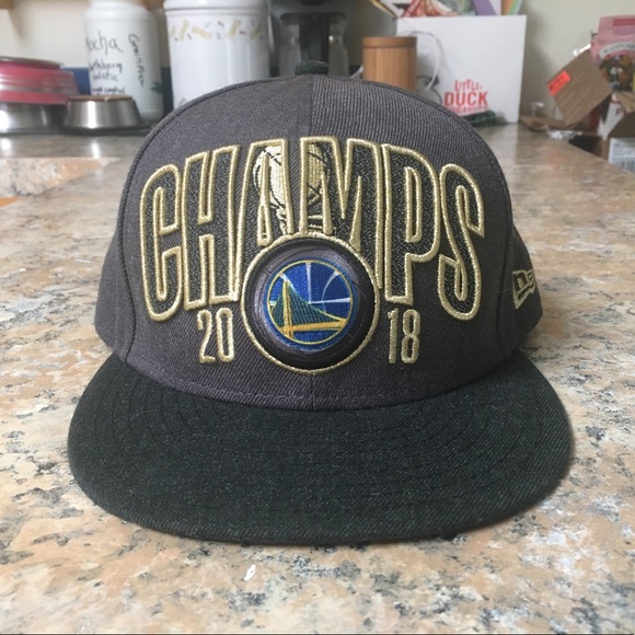 warriors 2018 champs hat